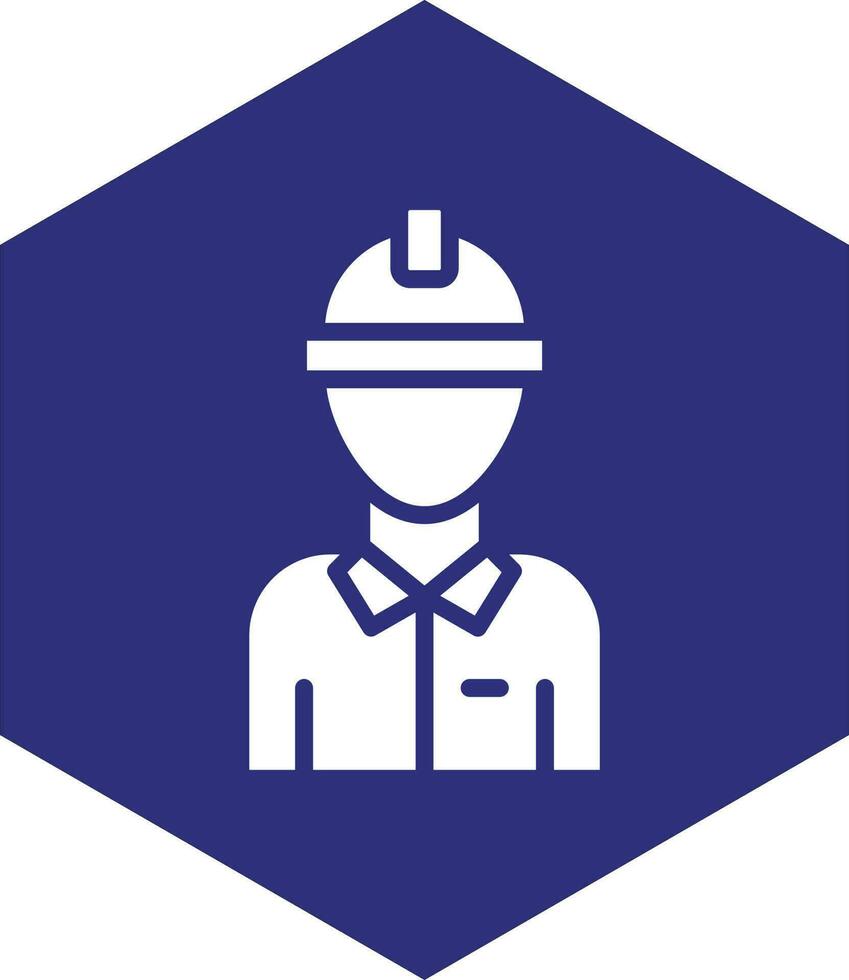 Worker Vector Icon design