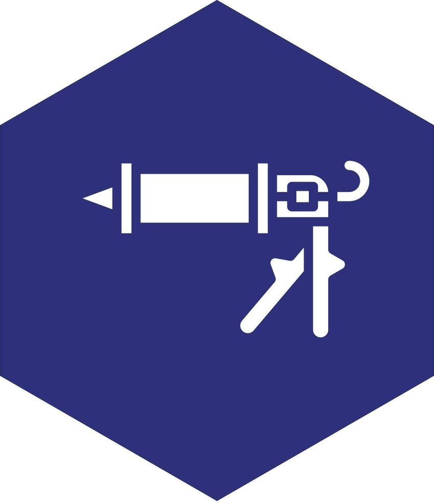 Caulking Gun Vector Icon design