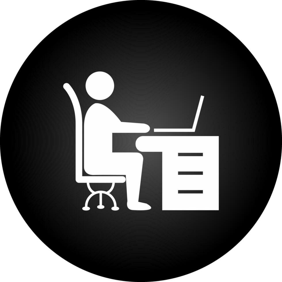 icono de vector de espacio de trabajo