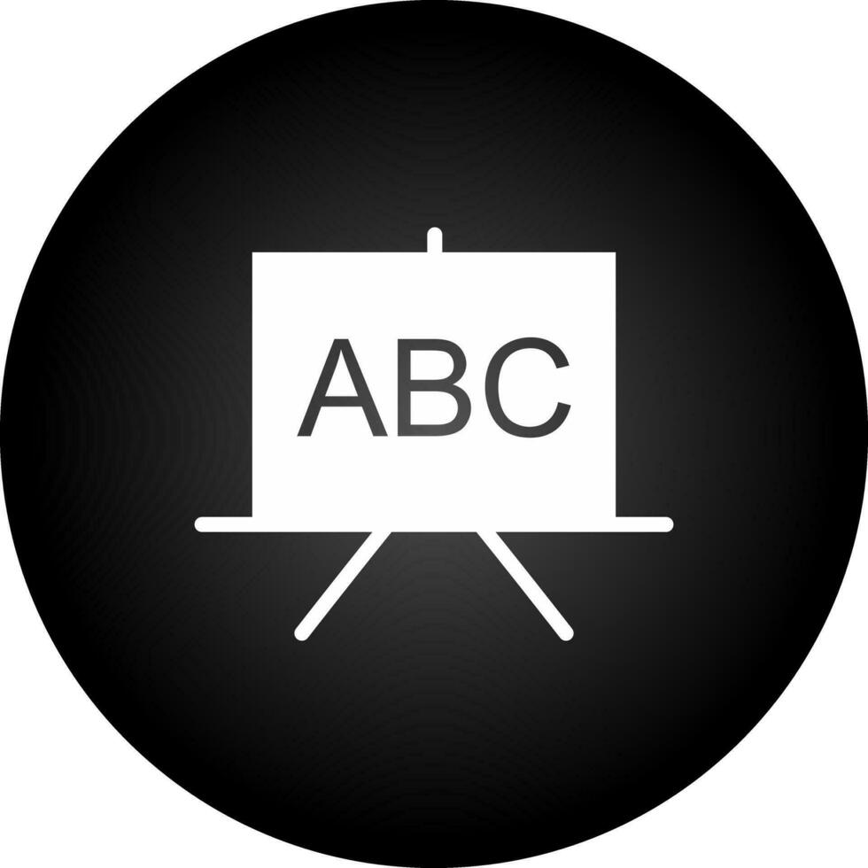 Black Board Vector Icon