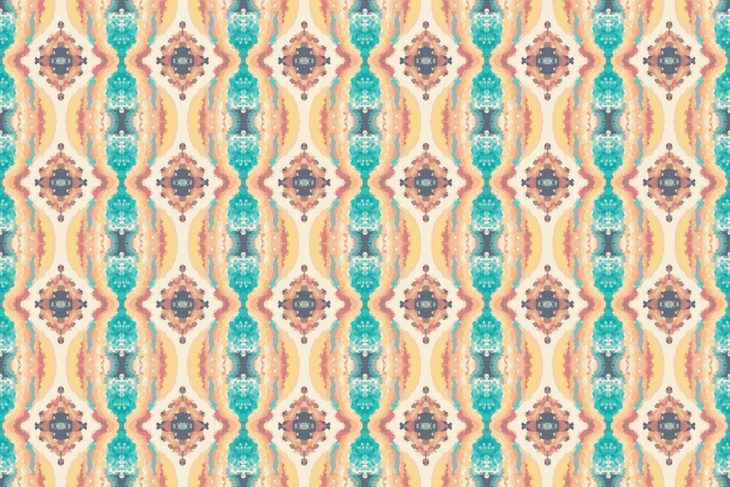 sin costura batik patrón, geométrico tribal patrón se parece étnico bohemio, azteca estilo, ikat estilo.lujo decorativo tela modelo para famoso banners.diseñados para utilizar tela, cortina, alfombra, batik vector