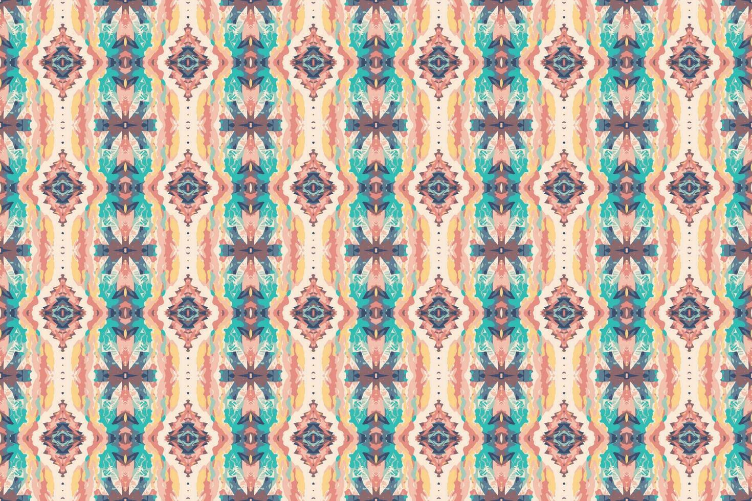 Seamless batik pattern,geometric tribal pattern,it resembles ethnic boho,aztec style,ikat style.luxury decorative fabric pattern for famous banners.designed for use fabric,curtain,carpet,Batik vector