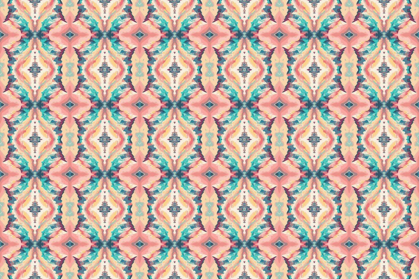 Seamless batik pattern,geometric tribal pattern,it resembles ethnic boho,aztec style,ikat style.luxury decorative fabric pattern for famous banners.designed for use fabric,curtain,carpet,Batik vector