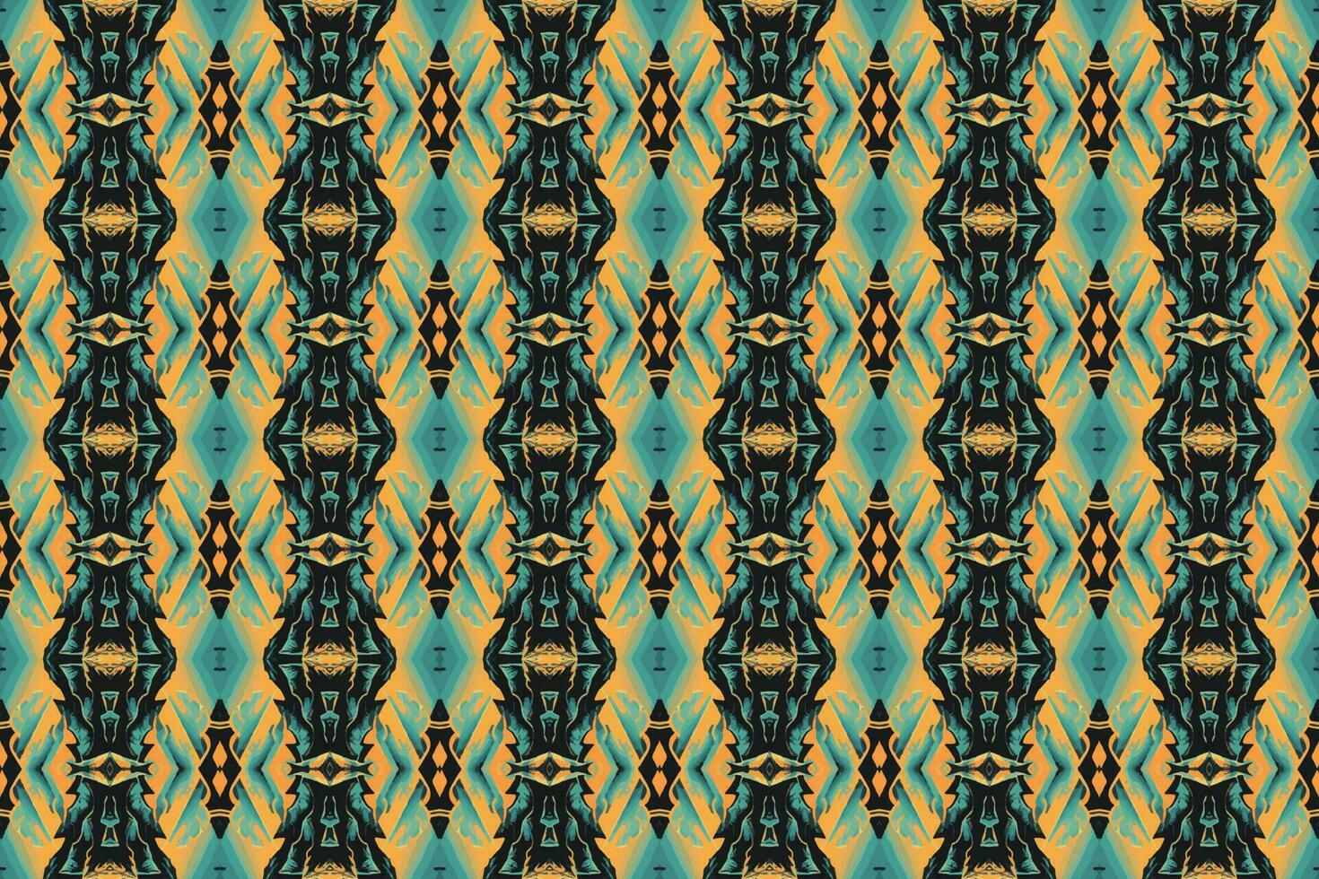 sin costura batik patrón, geométrico tribal patrón se parece étnico bohemio, azteca estilo, ikat estilo.lujo decorativo tela modelo para famoso banners.diseñados para utilizar tela, cortina, alfombra, batik vector