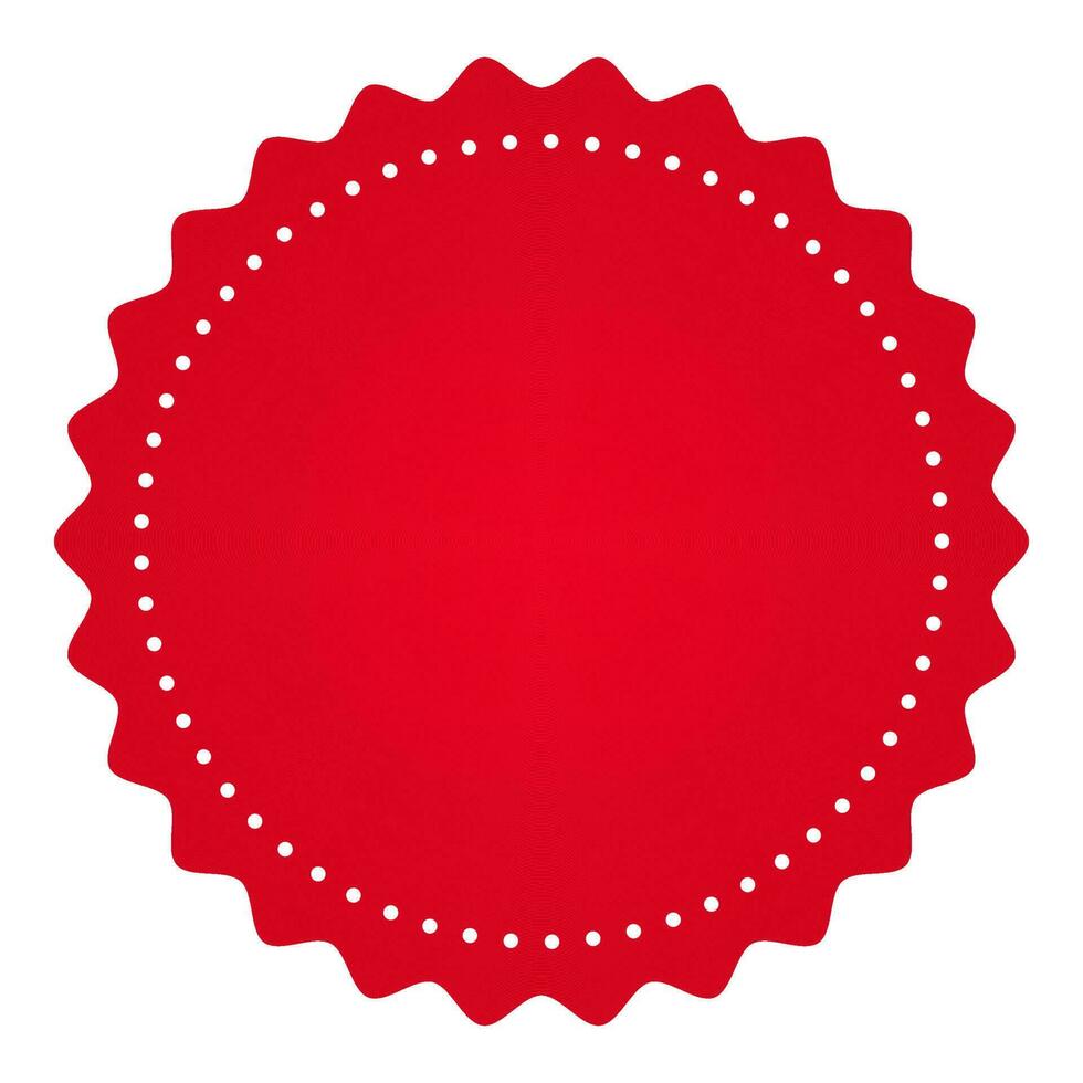 rojo vacío circulo etiqueta o etiqueta en blanco antecedentes. vector
