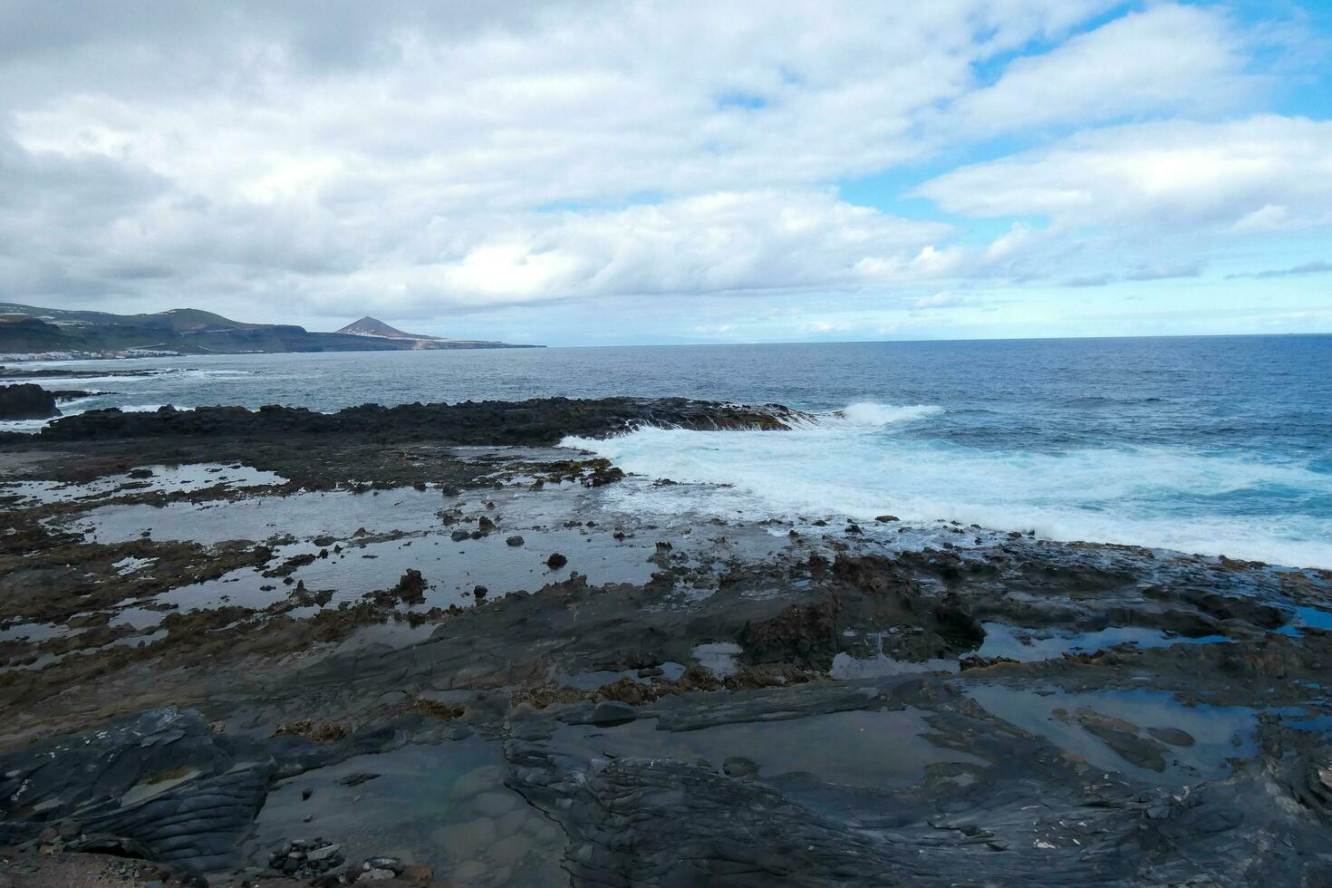 Island of Gran Canaria in the Atlantic Ocean photo