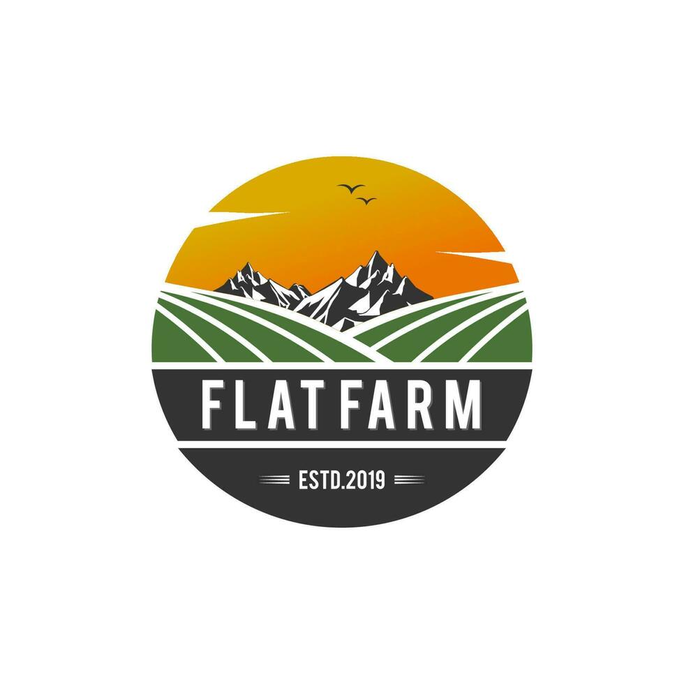 farm logo concept vector icon