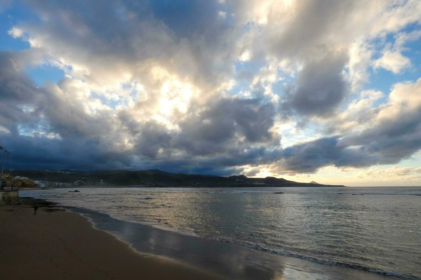 isla de gran canaria en el atlántico Oceano foto