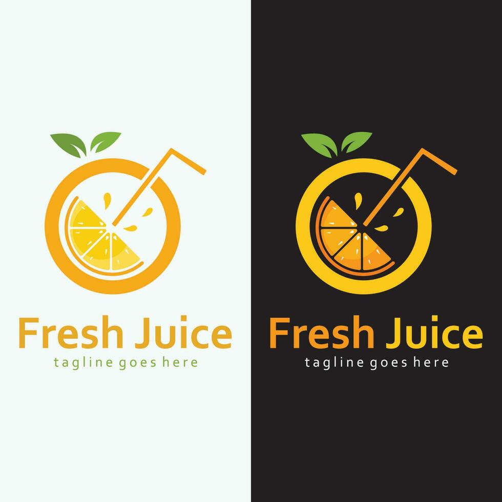 Fresh Drink Simple Logo Template vector