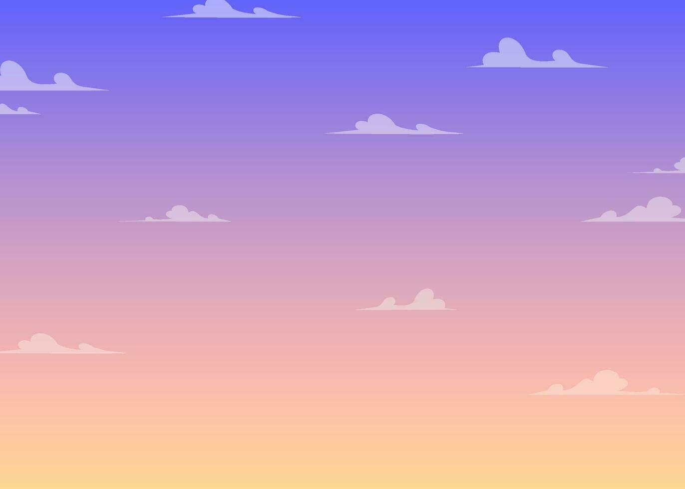 sky vector illustration