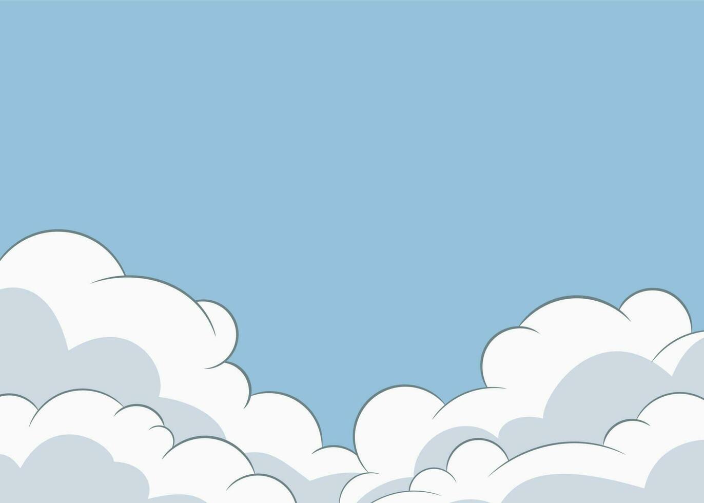 cielo vector ilustración