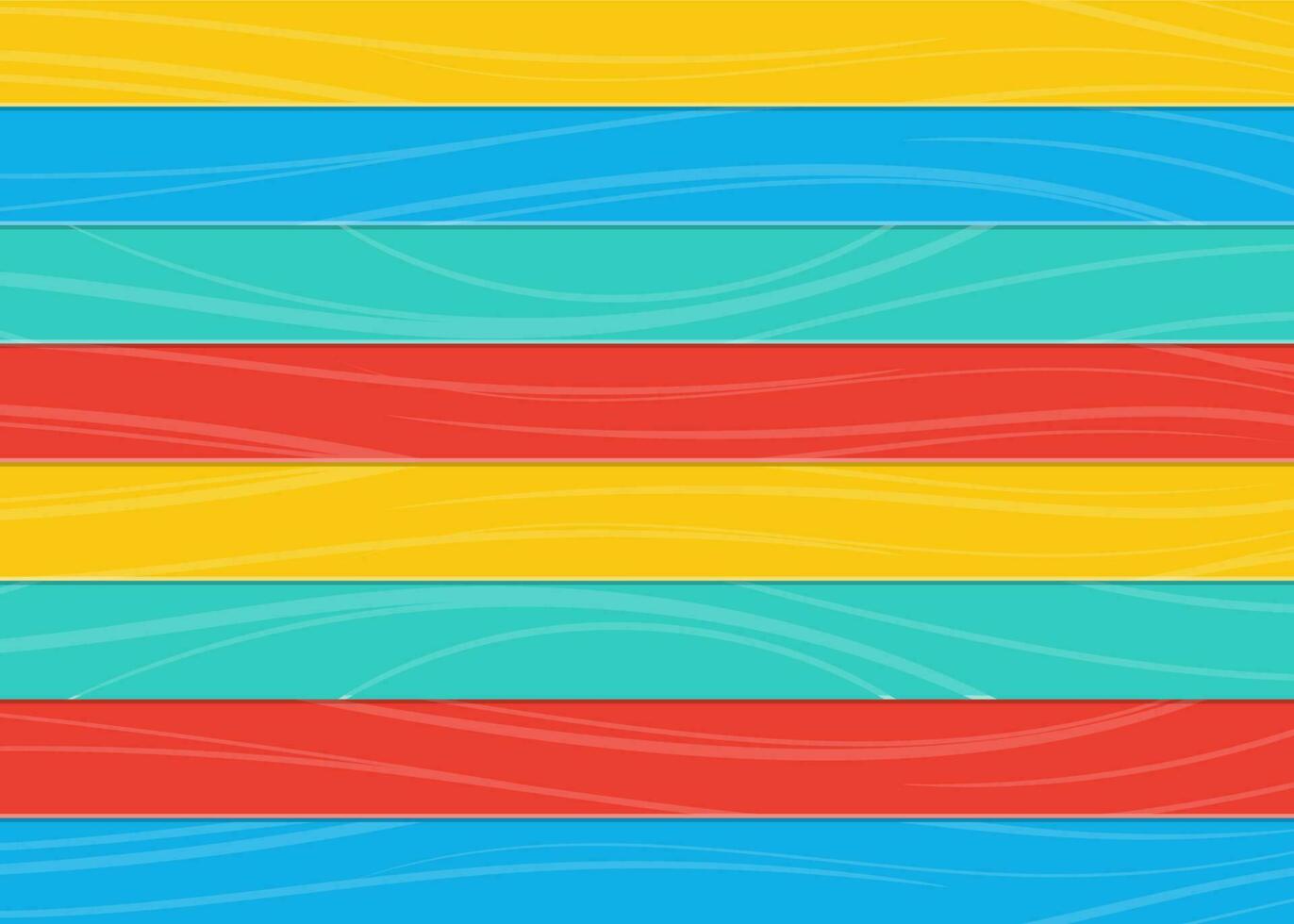 colorful wooden planks vector