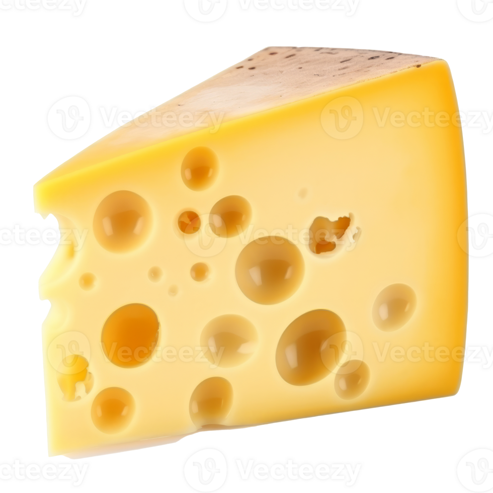 pedazo de queso aislado. png