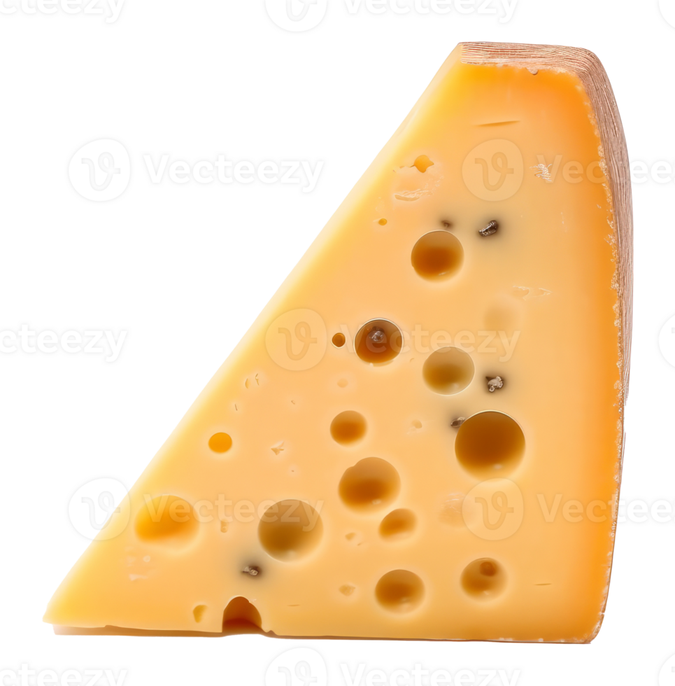 Piece of cheese isolated. png