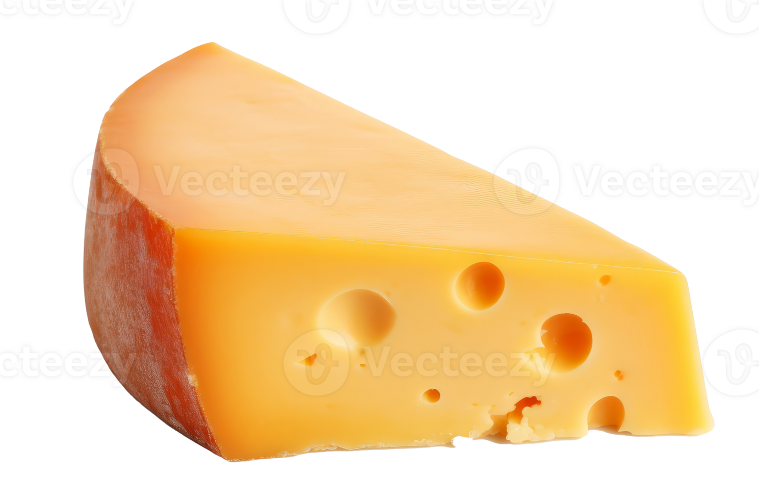Piece of cheese isolated. png