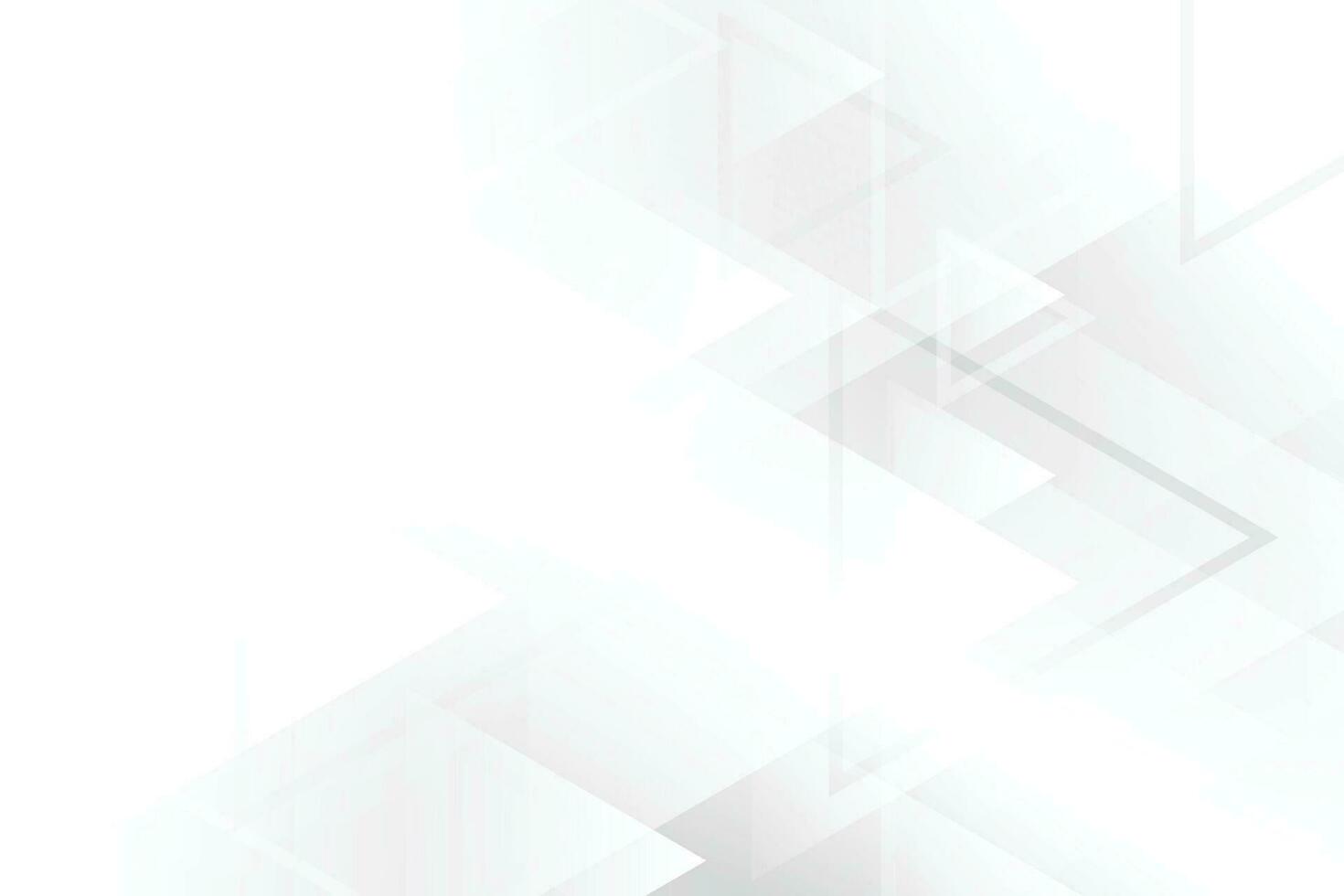 Abstract  white and gray color, modern design background with geometric triangle shape. Vector illustration.