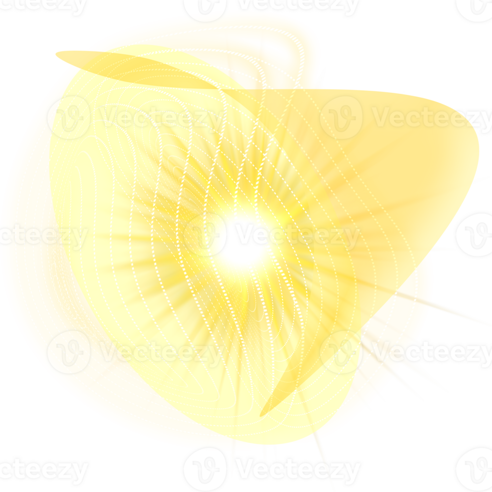 licht effect met glimmend lijnen png