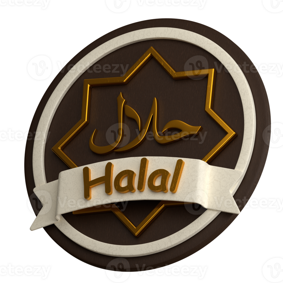 halal 3d render png