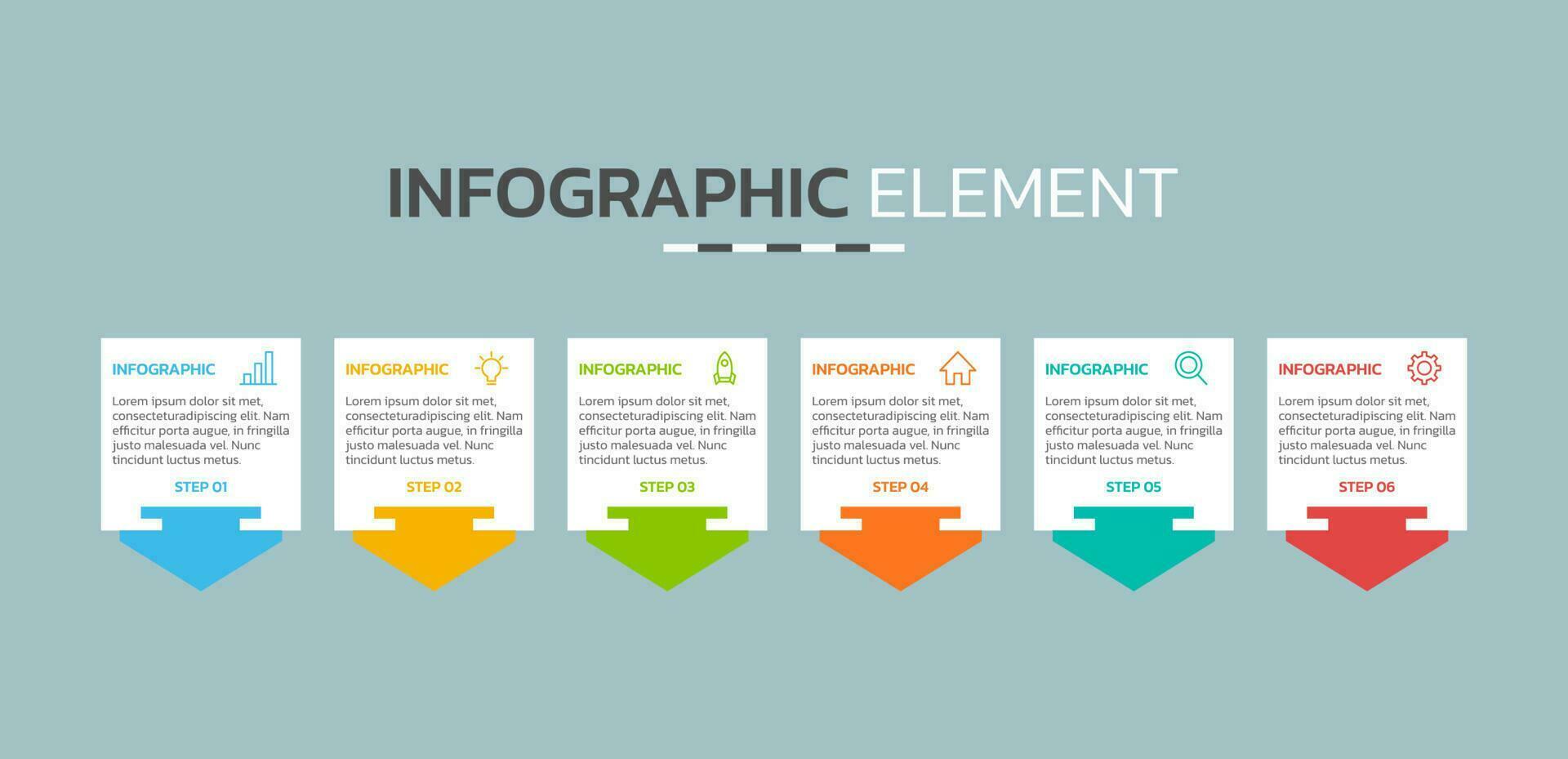 Creative infographic design template vector