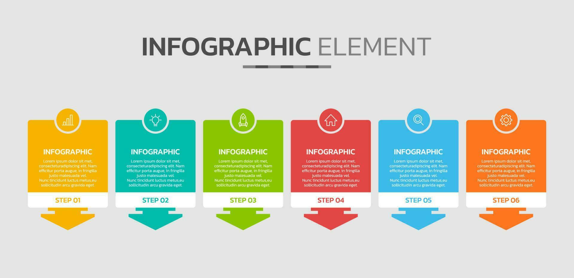 Creative infographic design template vector
