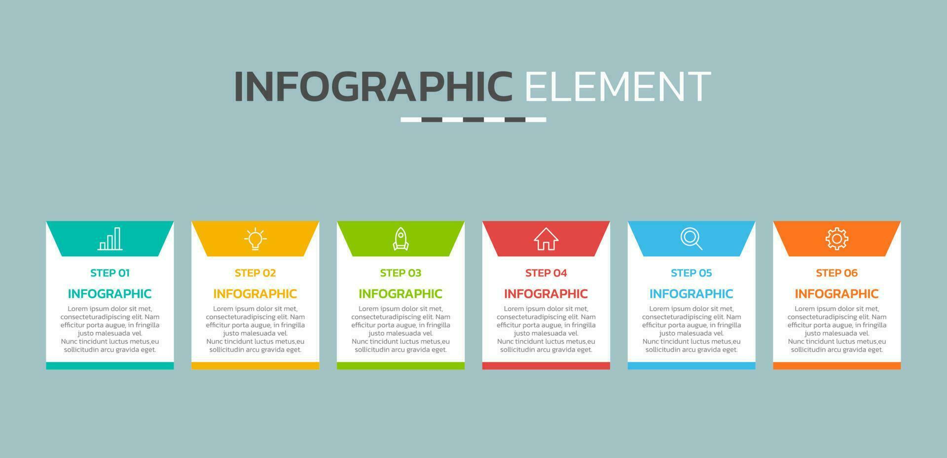 Creative infographic design template vector
