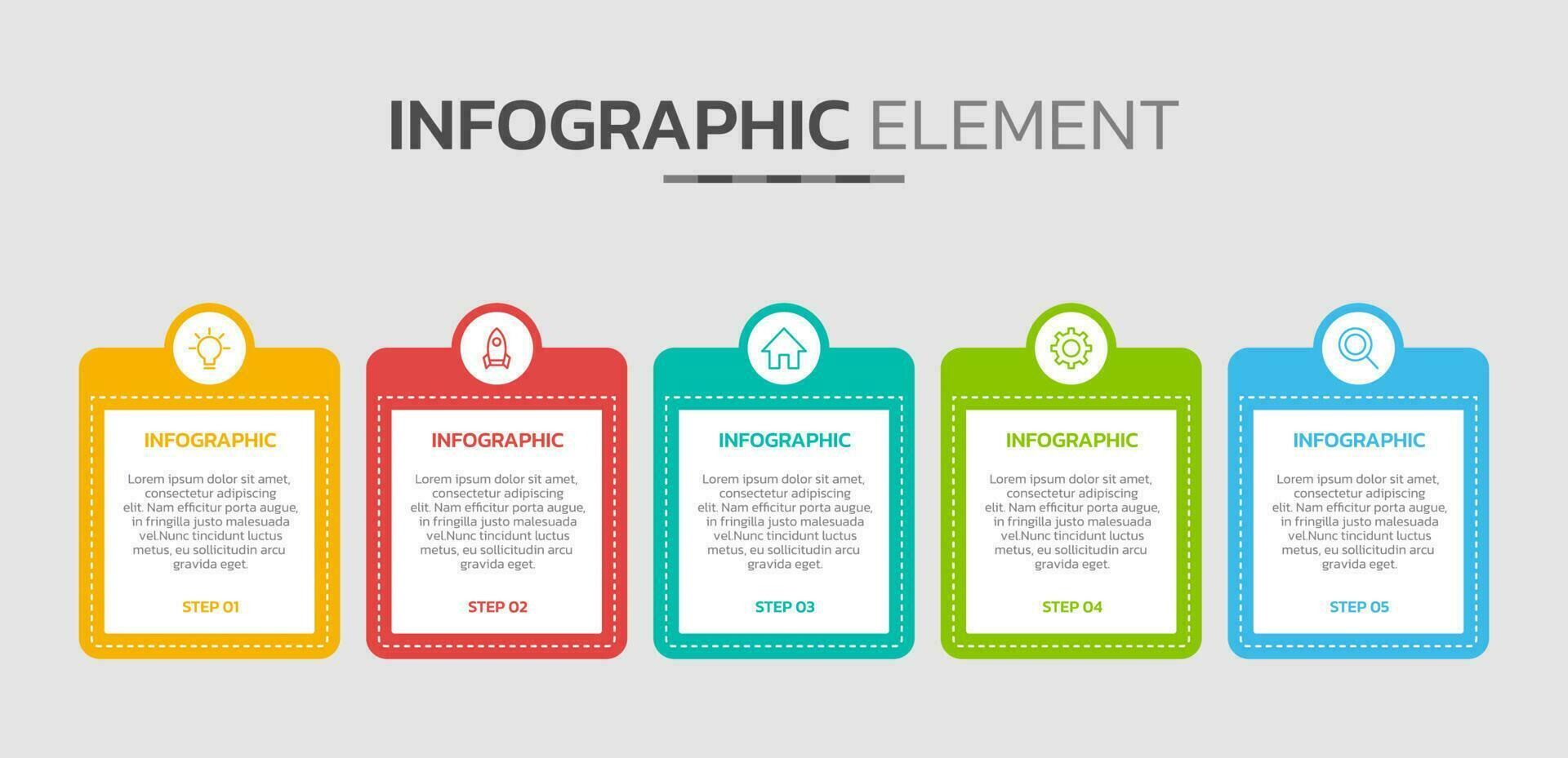 Creative infographic design template vector