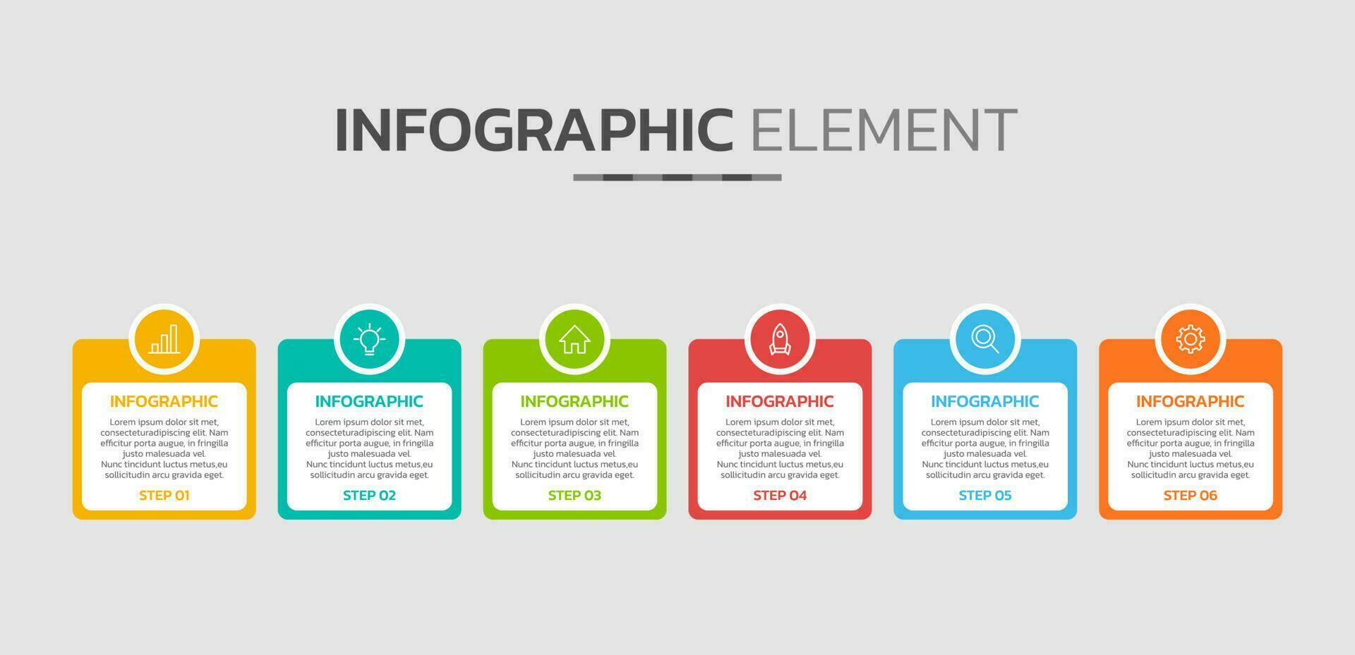 Creative infographic design template vector