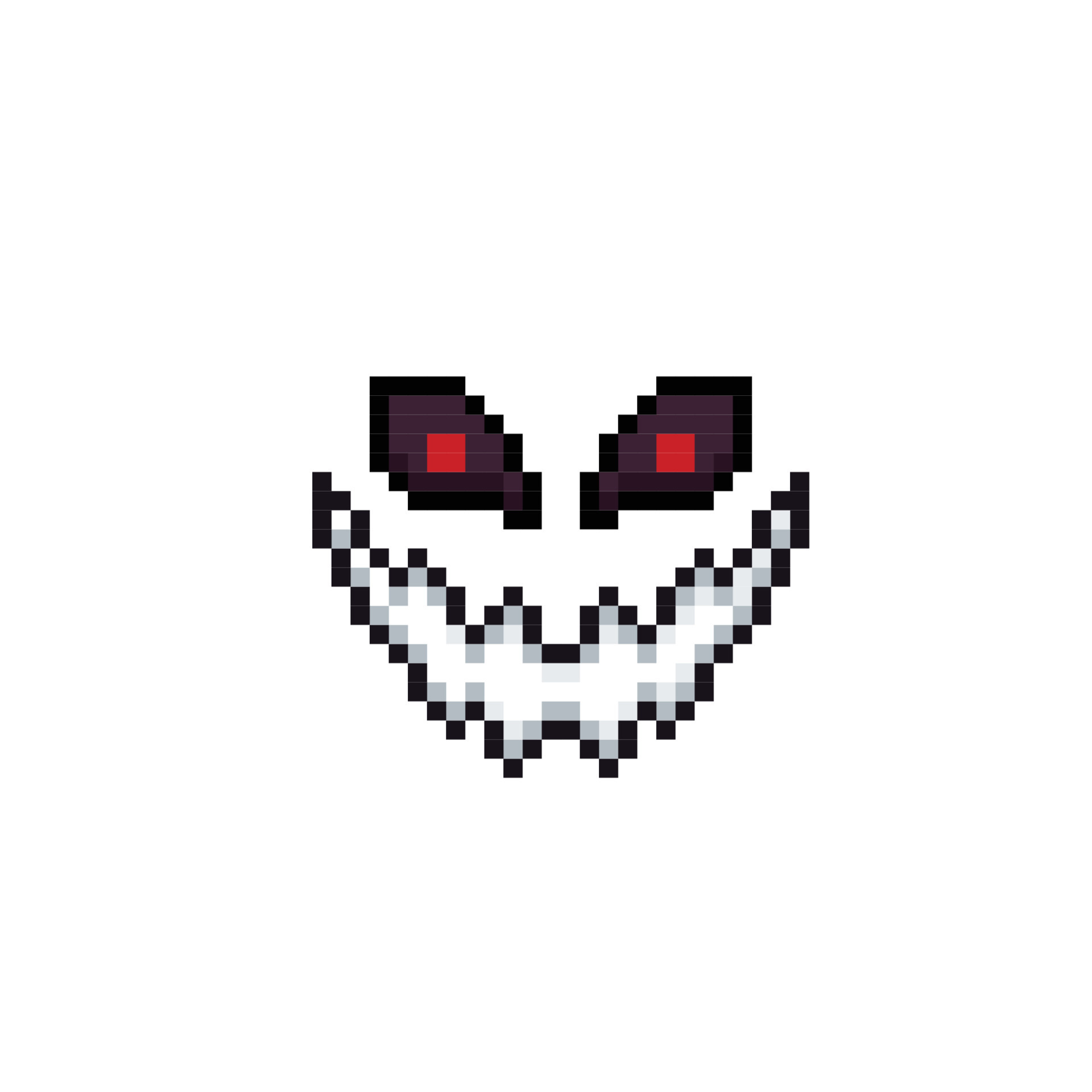 Scary Face - Evil Face Pixel Art, HD Png Download - 1184x1184(#39823) -  PngFind