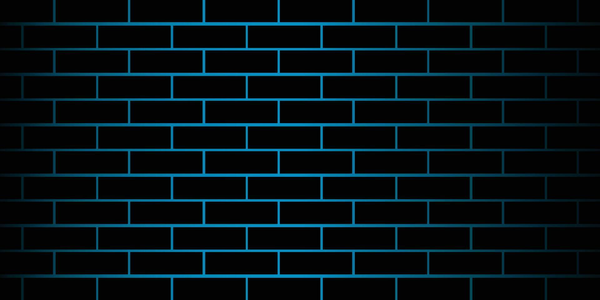 Brick Neon Wall Background vector