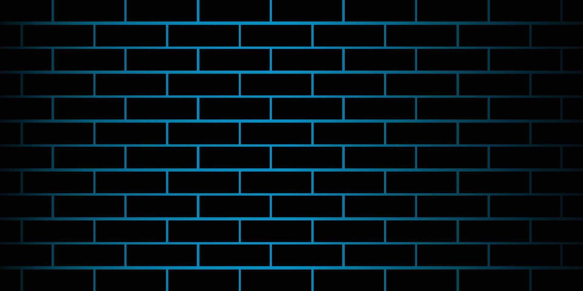 Brick Neon Wall Background vector