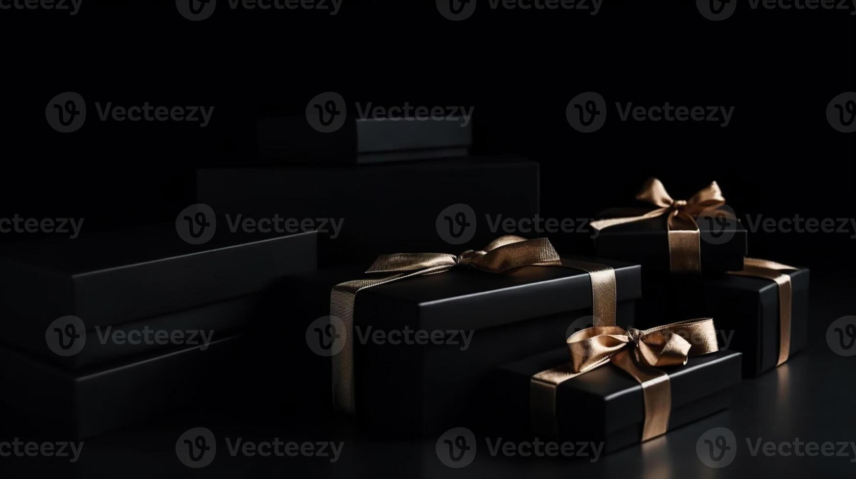 Black friday. Sale tag on the black background, photo