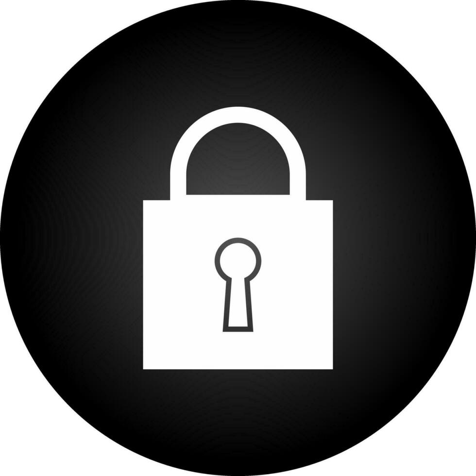 Closed Padlock Vector Icon