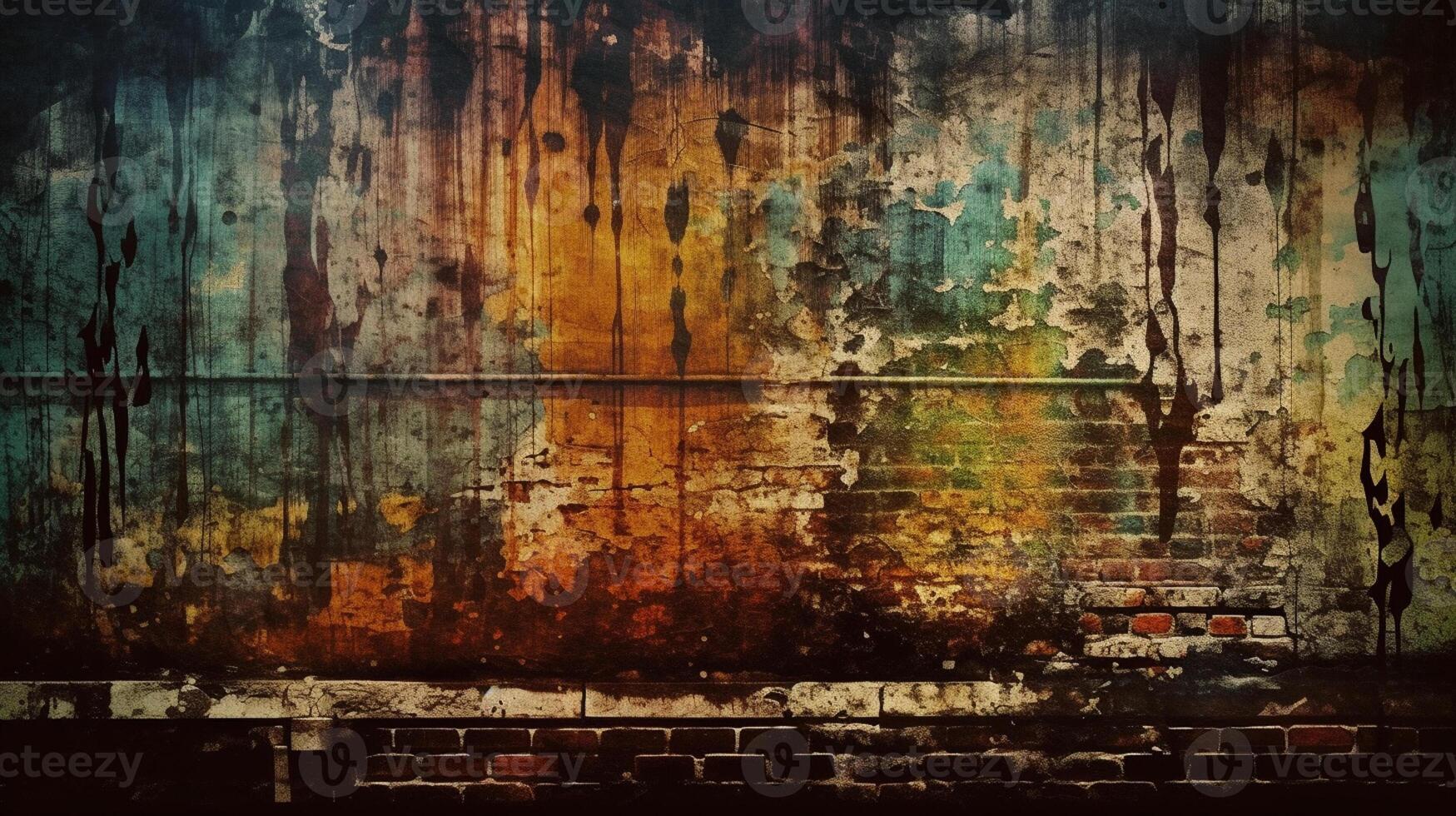texture background Abstract colorful watercolor for background Digital art painting Texture paper photo
