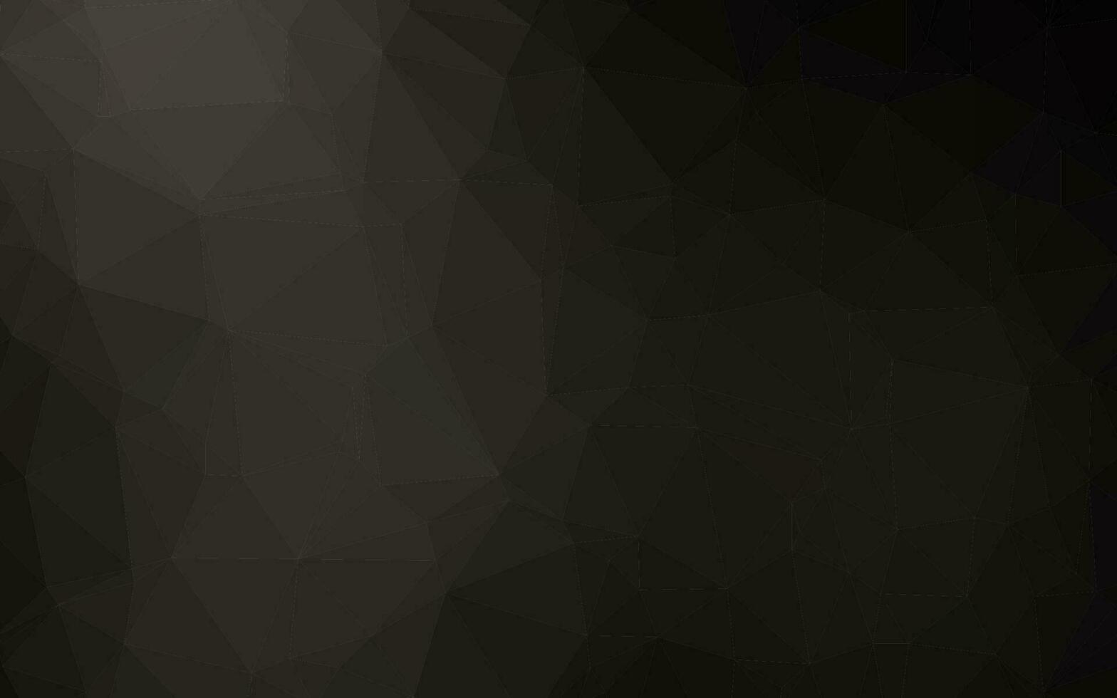 Dark Black vector blurry triangle pattern.