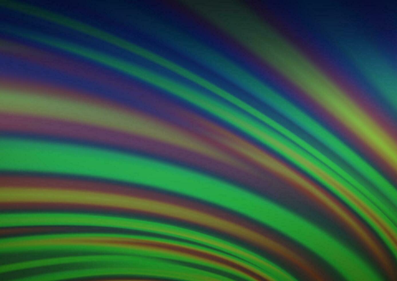 Dark Blue, Green vector pattern with lamp shapes.