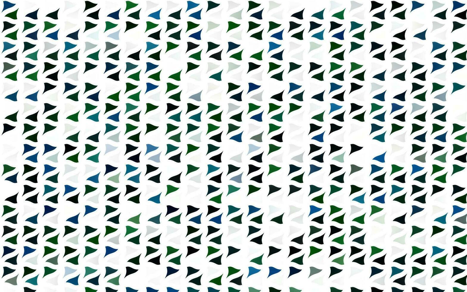 Light Blue, Green vector template with crystals, triangles.