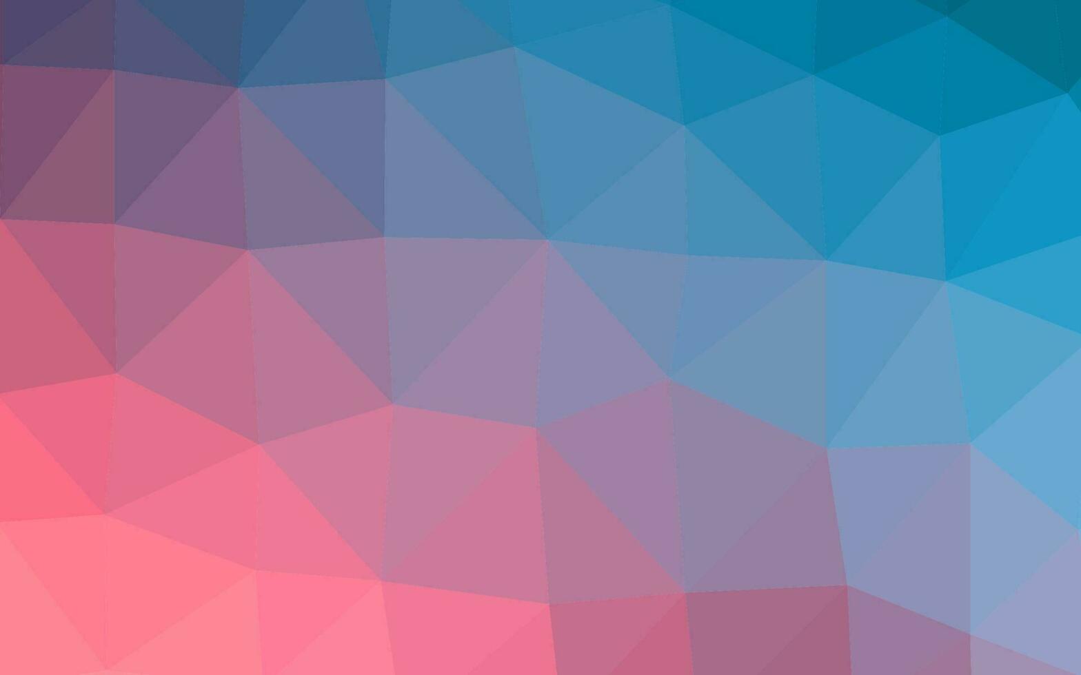 Light Blue, Red vector blurry triangle pattern.