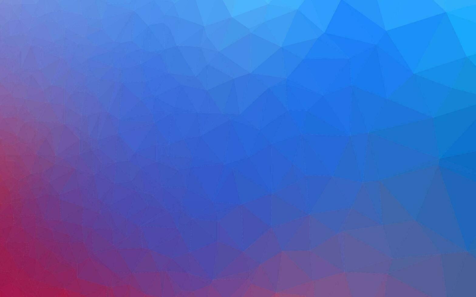 Light Blue, Red vector low poly layout.