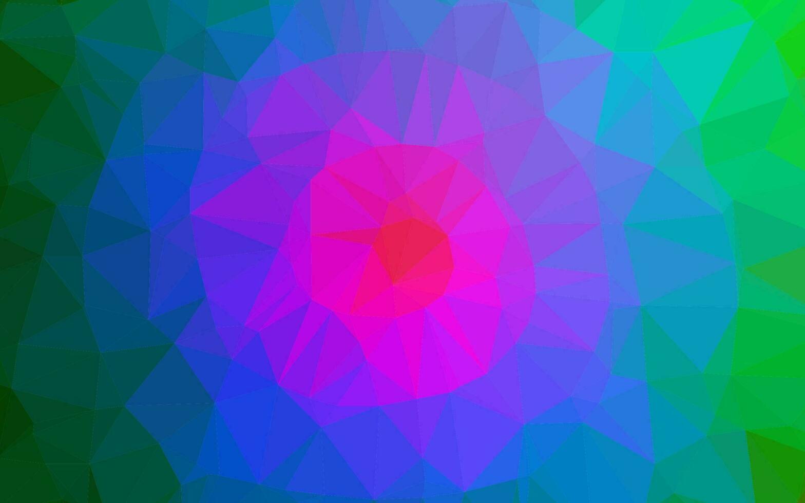 Dark Multicolor, Rainbow vector polygonal pattern.