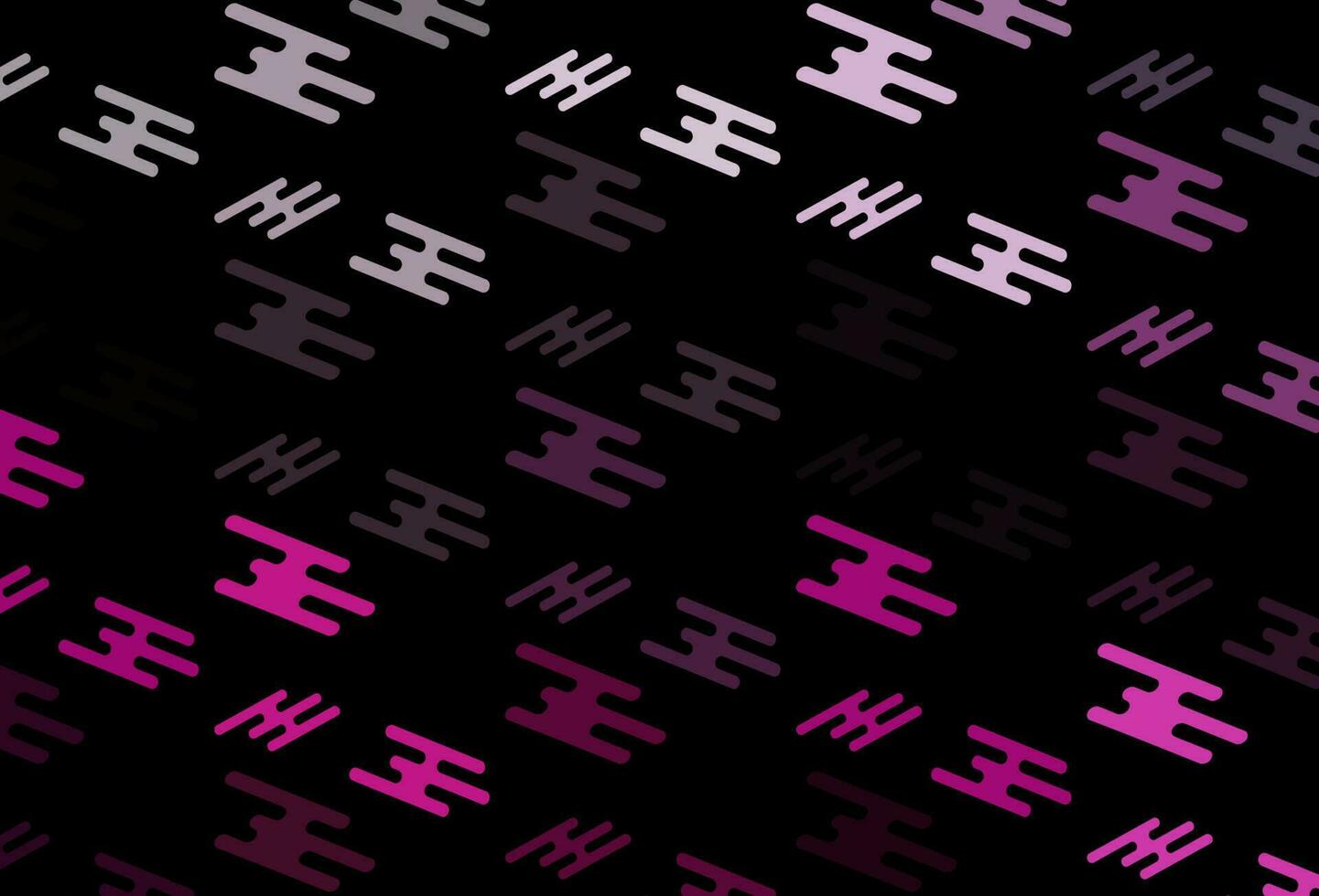 Dark Pink vector background with straight lines.