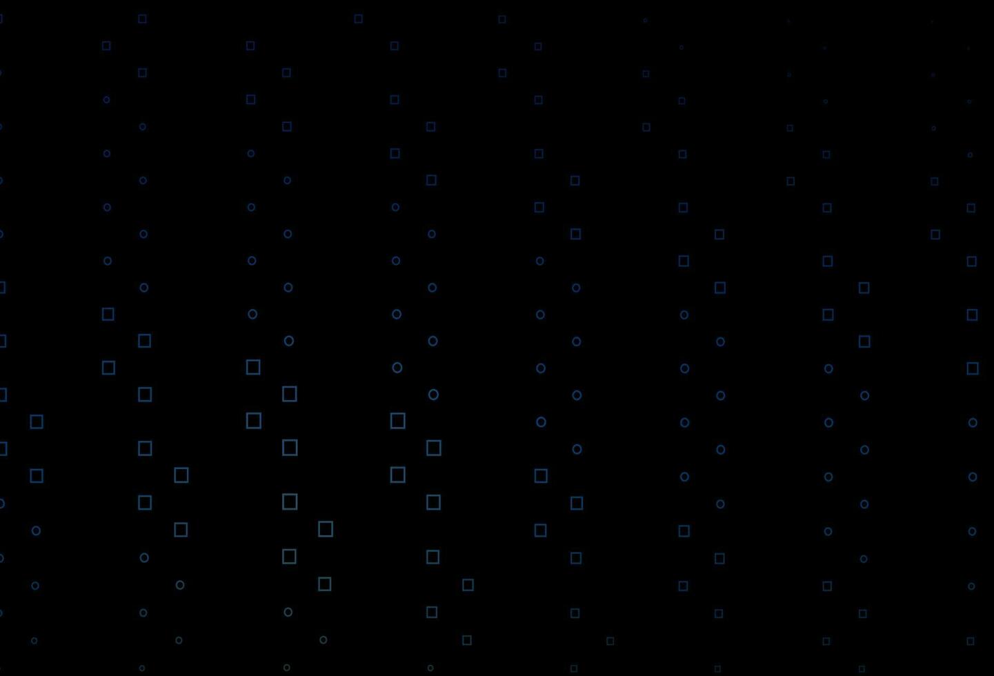 Dark BLUE vector layout with rectangles, squares.