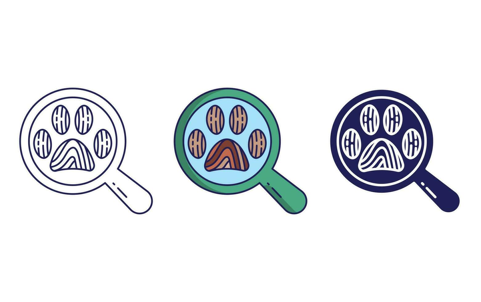 Forensic experts vector icon