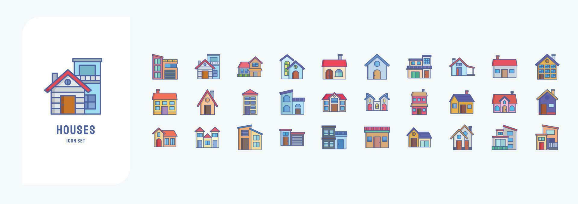 Home and Houses, including icons like building, real estate, Architecture and more vector