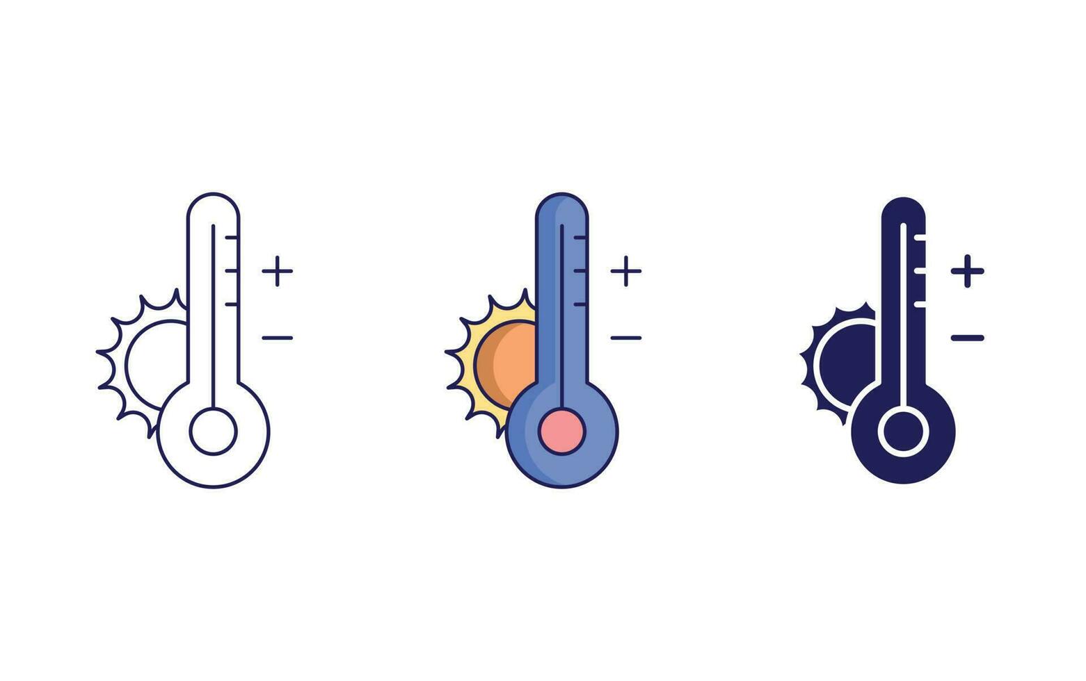 Temperature vector icon