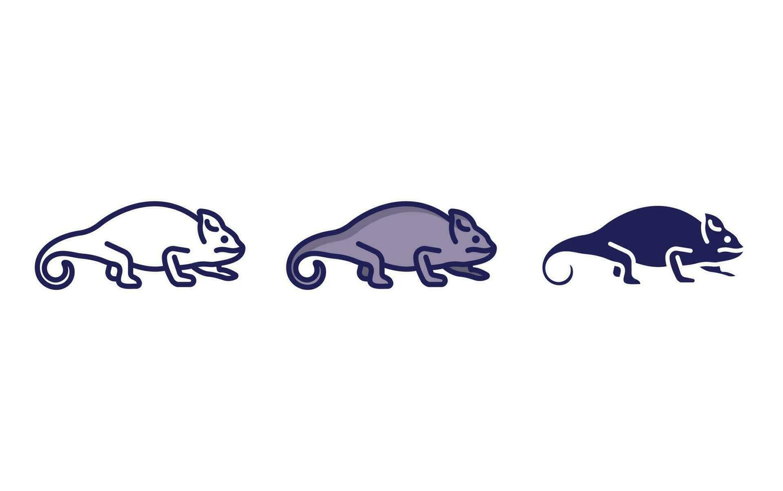 Chameleon vector icon