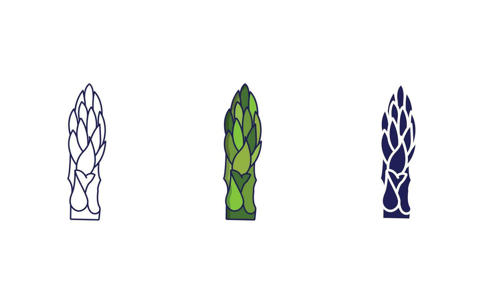 Asparagus vector icon