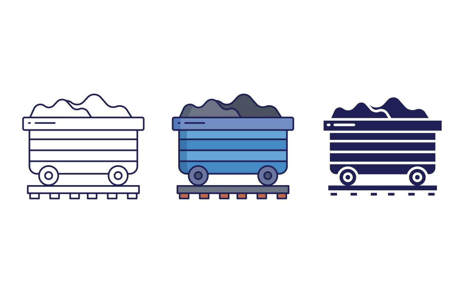 wagon vector icon