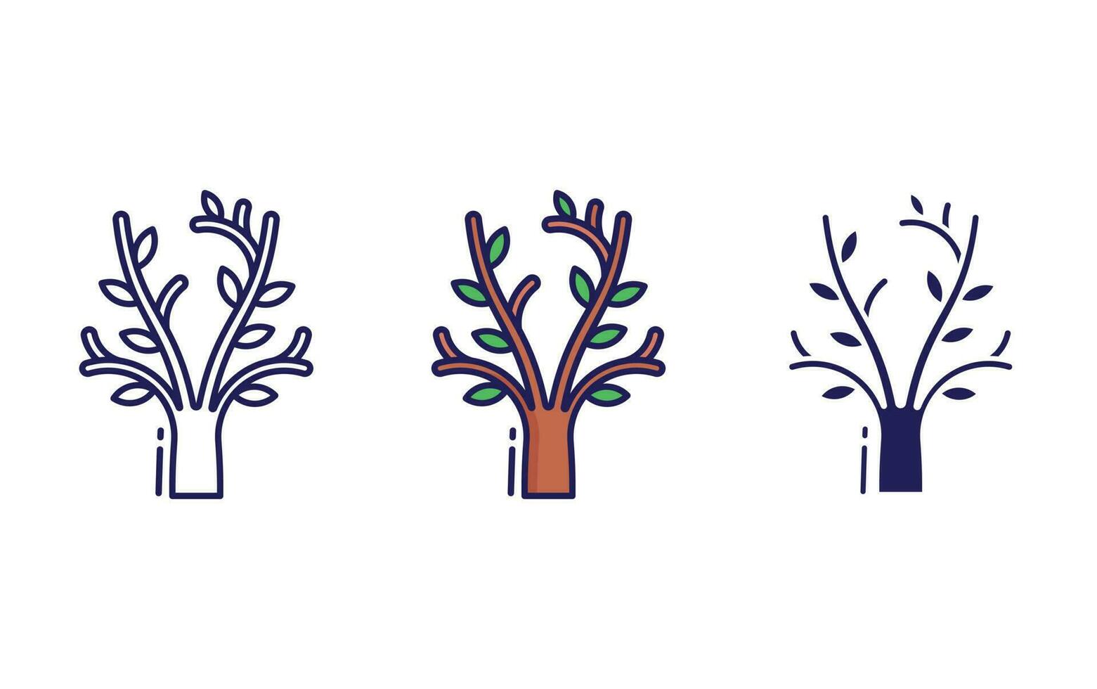 tree vector icon 23332753 Vector Art at Vecteezy