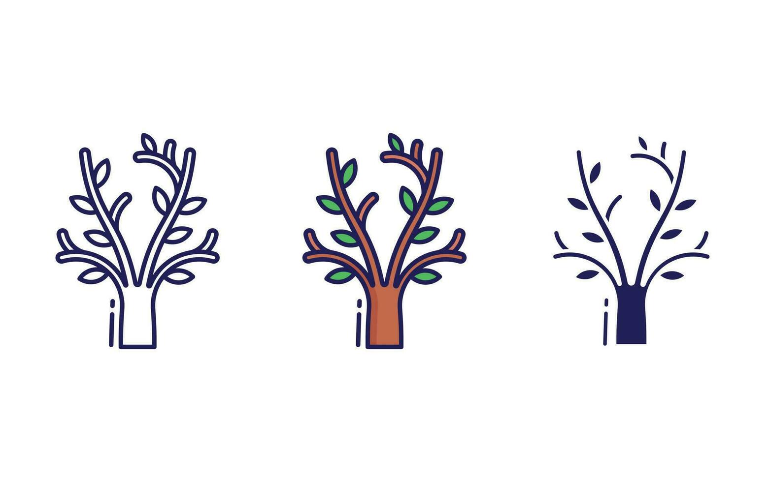 tree vector icon