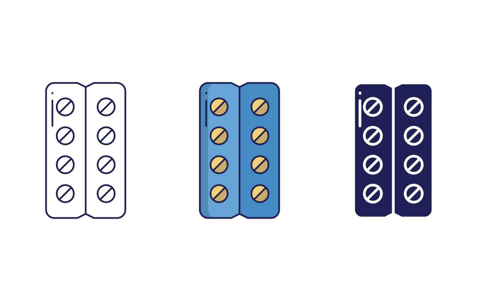 Pills vector icon